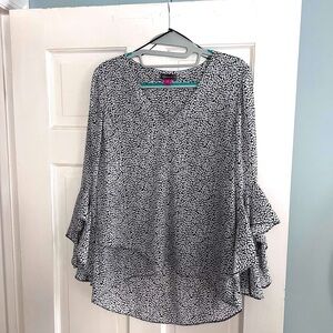 Vince Camuto Bell Sleeve Blouse